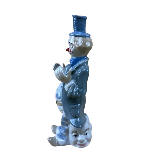Vintage Duncan Royale Ceramic Clapping Clown Figurine 10" Tall - Picture 2 of 14